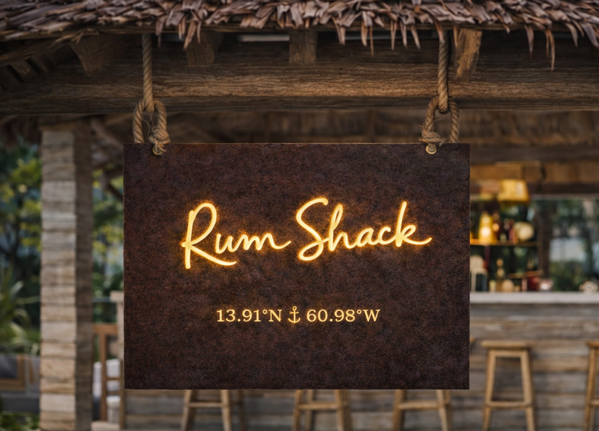 Rum Shack Sign